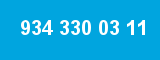 934 330 03 11 934 330 03 11